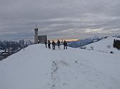 Salita da Rovetta a Cima Paré con neve il 6 dicembre 2009 (Gruppo di 9 escursionisti del Pieroweb) - FOTOGALLERY